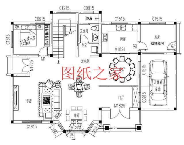 5套農(nóng)村三層別墅設(shè)計圖，挑一套來建，盡情享受別人羨慕的目光