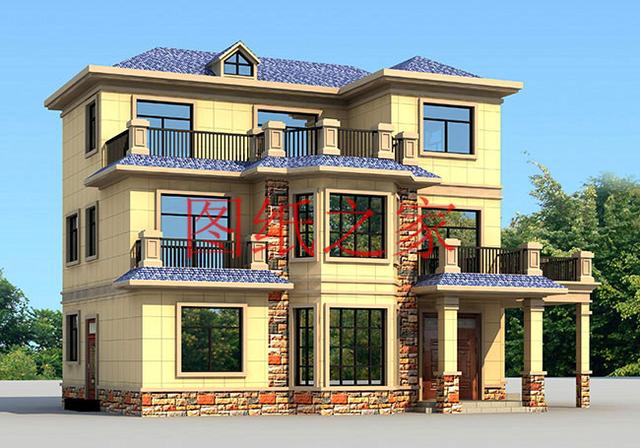 5套農(nóng)村三層別墅設(shè)計圖，挑一套來建，盡情享受別人羨慕的目光