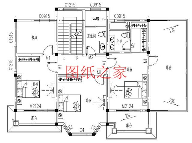 5套農(nóng)村三層別墅設(shè)計圖，挑一套來建，盡情享受別人羨慕的目光
