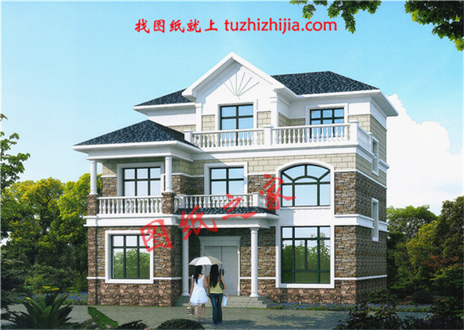 漂亮的農(nóng)村三層樓房新款圖片，來挑一張喜歡的吧！