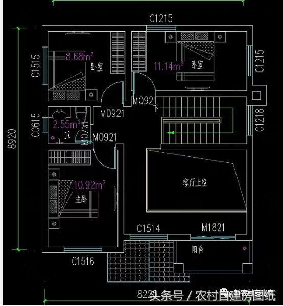 推薦3款占地面積小的農村別墅設計圖，顏值絲毫不遜色于豪華別墅