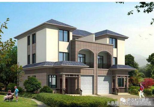 推薦3款占地面積小的農村別墅設計圖，顏值絲毫不遜色于豪華別墅