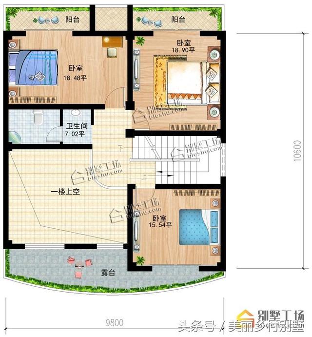 三層意大利風格占地140平框架結構農村自建房全套設計施工效果圖