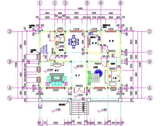精選2款造價25萬以內二層農村自建房全套施工效果圖，供大家參考