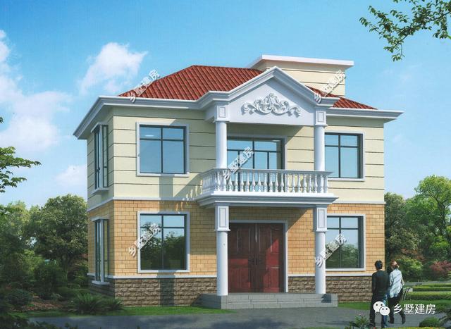 宅基地小也不用擔心啦，建了這3款農村別墅設計圖，顏值高住的還舒服
