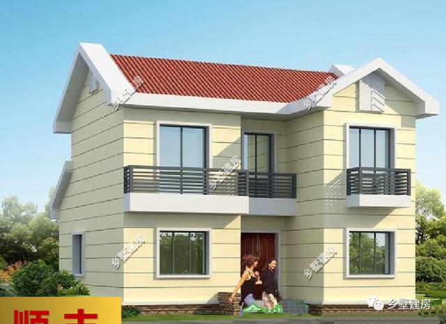 宅基地小也不用擔心啦，建了這3款農村別墅設計圖，顏值高住的還舒服
