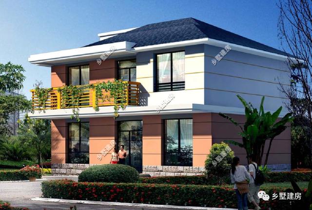 宅基地小也不用擔心啦，建了這3款農村別墅設計圖，顏值高住的還舒服