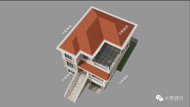 開間不到10米的農村自建房設計圖，空間布局合理，錯落有致