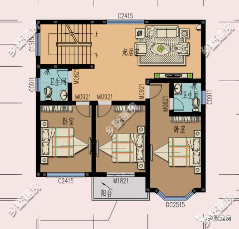 四層大別墅和一層小洋房，這兩款別墅設計圖你選擇哪款？