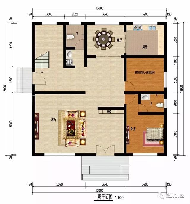 三款戶型通透的農(nóng)村自建房設計圖，住著肯定舒服極了