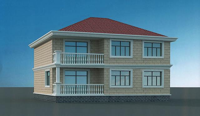 兩款磚混結構的農村自建別墅設計圖，造價經濟，省下來的錢還可以裝修用