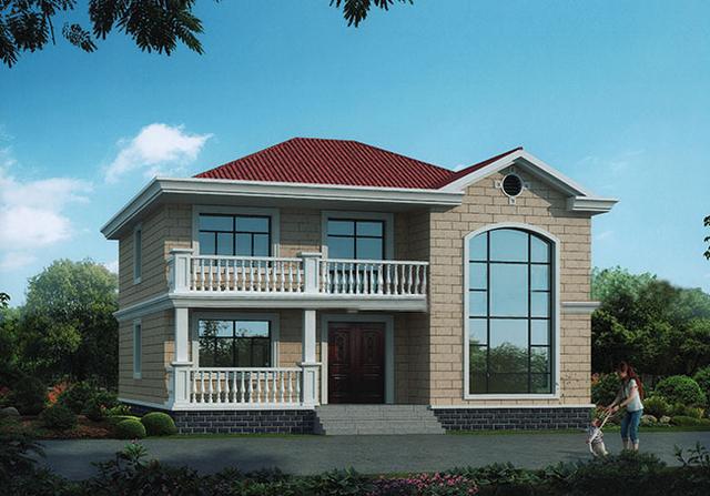 兩款磚混結構的農村自建別墅設計圖，造價經濟，省下來的錢還可以裝修用