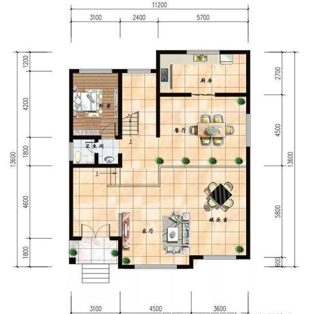 兩款磚混結構的農村自建別墅設計圖，造價經濟，省下來的錢還可以裝修用
