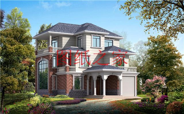 有宅基地就是好，這四套別墅設(shè)計(jì)圖，你最喜歡哪套