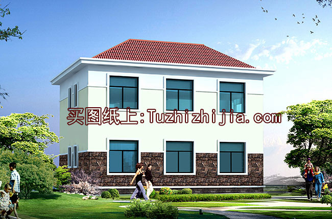 2026新款三間二層別墅設(shè)計(jì)圖，簡單實(shí)用造價(jià)低，款款熱銷！