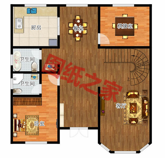 2026新款三間二層別墅設(shè)計(jì)圖，簡單實(shí)用造價(jià)低，款款熱銷！