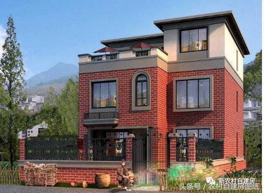 3款小戶型三層別墅設(shè)計圖， 造價比較經(jīng)濟(jì)，很適合農(nóng)村自建