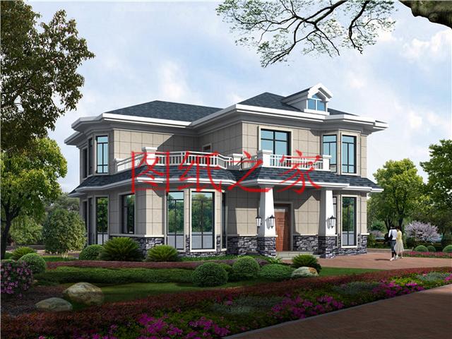 5套二層別墅設計圖紙送給你，性價比和空間利用率都很好，來看看吧