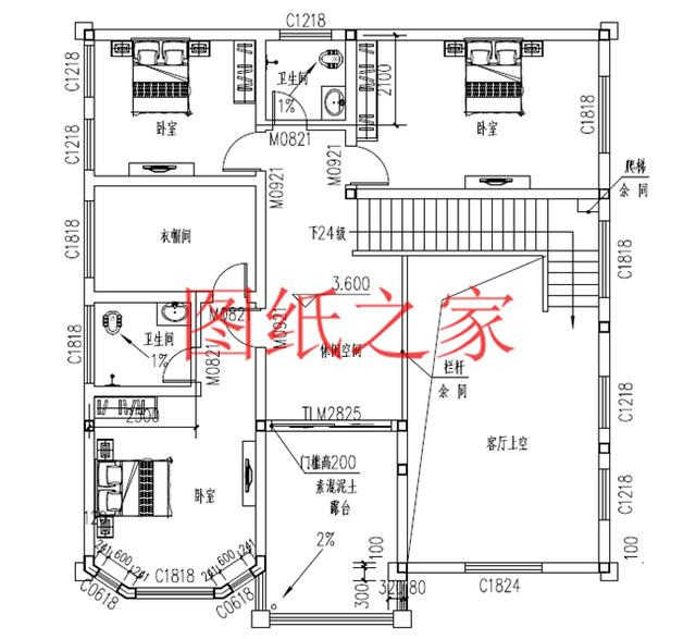 5套二層別墅設計圖紙送給你，性價比和空間利用率都很好，來看看吧