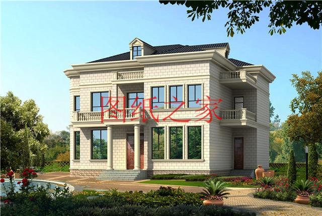 5套二層別墅設計圖紙送給你，性價比和空間利用率都很好，來看看吧