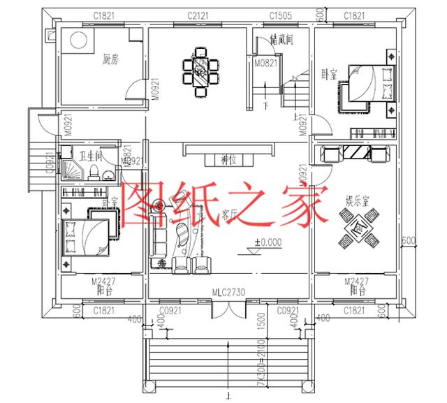 5套二層別墅設計圖紙送給你，性價比和空間利用率都很好，來看看吧