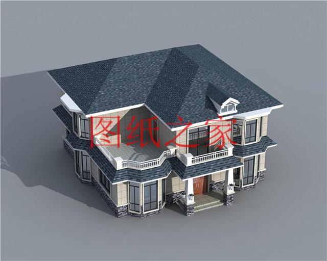 5套二層別墅設計圖紙送給你，性價比和空間利用率都很好，來看看吧