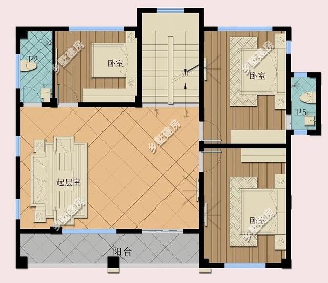 4層頂級歐式別墅設計圖，50萬建成，讓農村生活也優雅別致起來