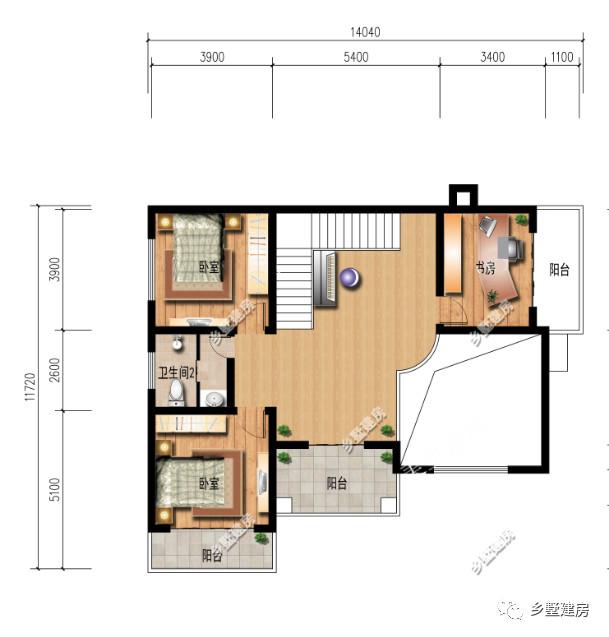 這兩款別墅設計圖送給你，想建房要趁早，好好的宅基地別浪費了