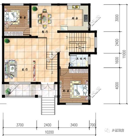 農村自建別墅設計圖精選，精致典雅的小別墅你不想建一棟嗎？