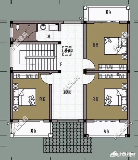想要在農村有面子，那就是建一棟別墅了，這款二層別墅設計圖推薦給你