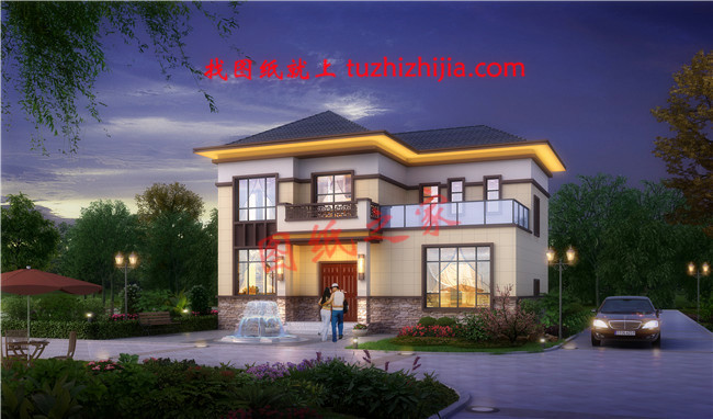 2026二層農(nóng)村新款別墅設(shè)計(jì)圖，每套都將成為爆款