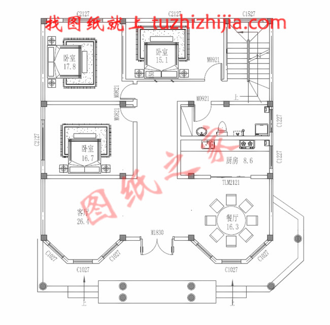 2026二層農(nóng)村新款別墅設(shè)計(jì)圖，每套都將成為爆款