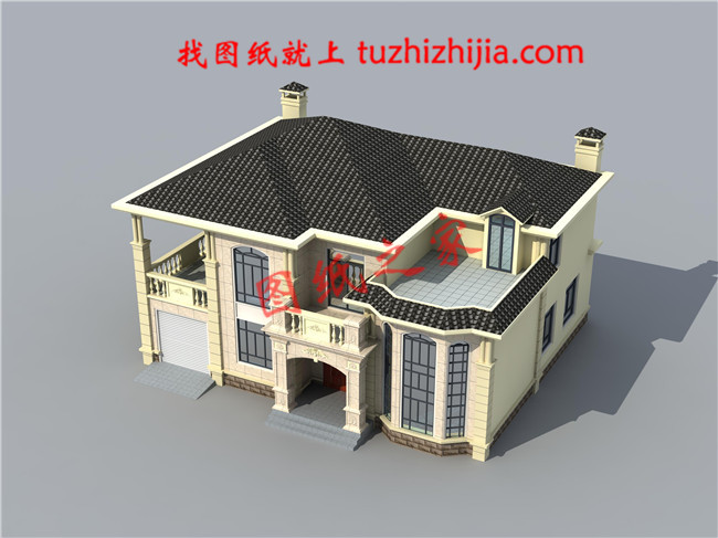 2019二層農村新款別墅設計圖,帶車庫,帶鍋爐房