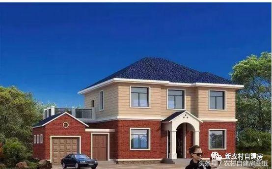 5套新農村別墅設計圖，用材簡單，便于施工，一般的農村施工隊都可以建造