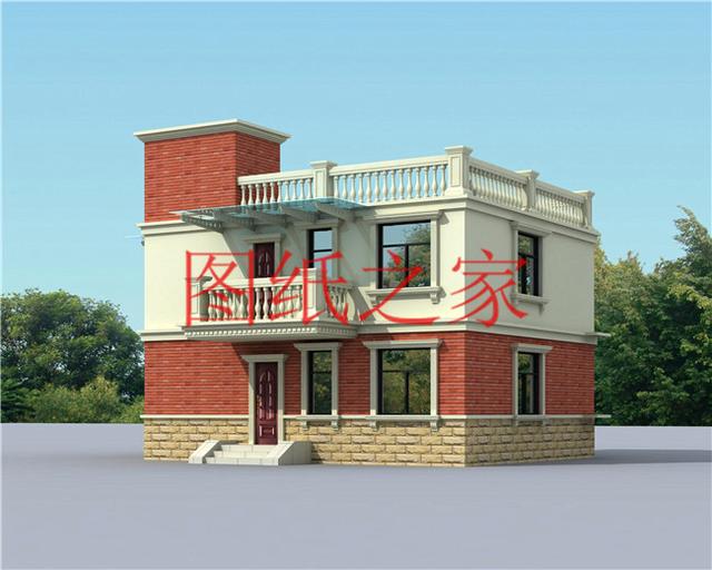 3套農村二層別墅設計圖，占地110平方米左右，造價只要20萬，快來看看吧