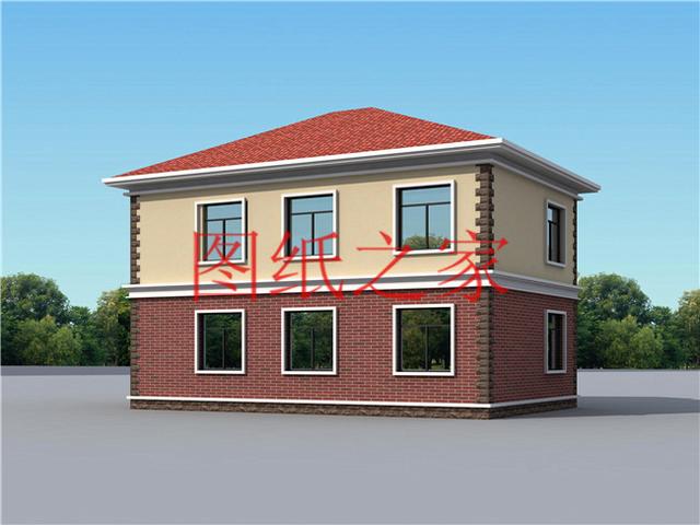 3套農村二層別墅設計圖，占地110平方米左右，造價只要20萬，快來看看吧