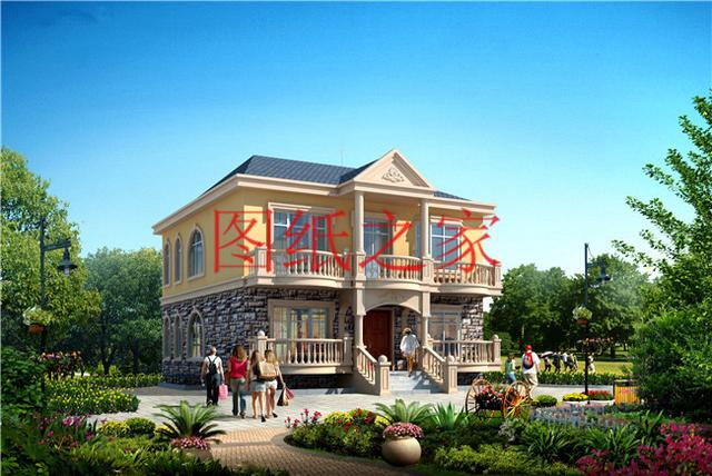 3套農村二層別墅設計圖，占地110平方米左右，造價只要20萬，快來看看吧