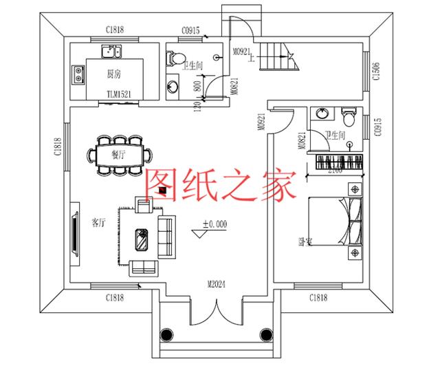 3套農村二層別墅設計圖，占地110平方米左右，造價只要20萬，快來看看吧