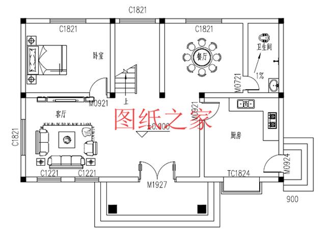 3套農村二層別墅設計圖，占地110平方米左右，造價只要20萬，快來看看吧