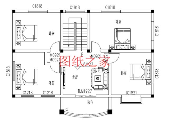 3套農村二層別墅設計圖，占地110平方米左右，造價只要20萬，快來看看吧