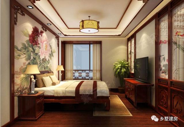 中式別墅設計圖，外型設計十分古典大方，彰顯地位和品味