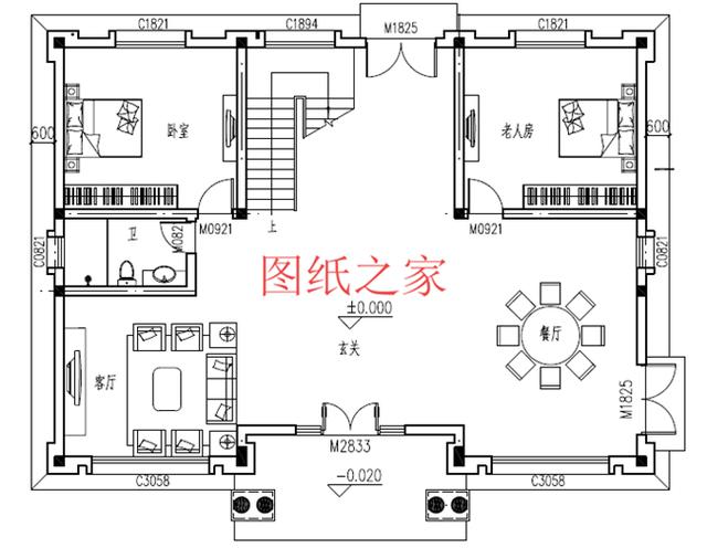 推薦4套時尚現(xiàn)代的三層別墅設(shè)計圖，客廳挑空，自建房的首選
