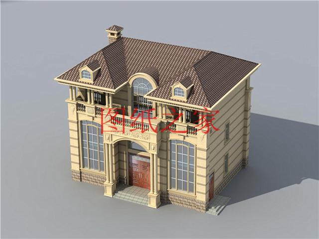 推薦4套時尚現(xiàn)代的三層別墅設(shè)計圖，客廳挑空，自建房的首選