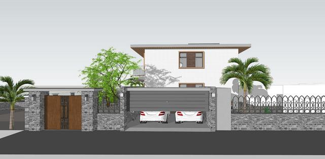 34萬農(nóng)村別墅設(shè)計圖帶車庫 海南的朋友建房可以這樣建