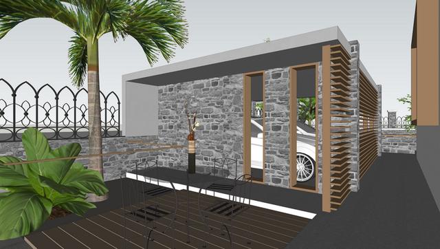 34萬農(nóng)村別墅設(shè)計圖帶車庫 海南的朋友建房可以這樣建