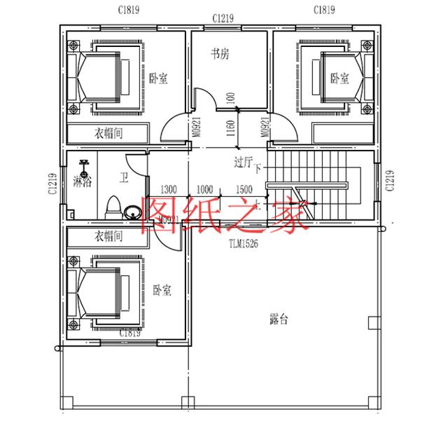 外觀靚麗、布局實用，建成后氣派有面子的小戶型三層別墅設計圖