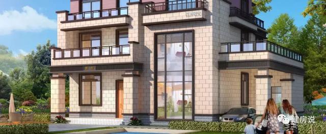 16X13米三層歐式別墅設(shè)計(jì)圖，占地面積200平，漂亮又大氣