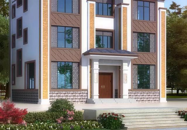 這三棟比較現代前衛的農村自建別墅設計圖，配套齊全，舒適生活從這里開始