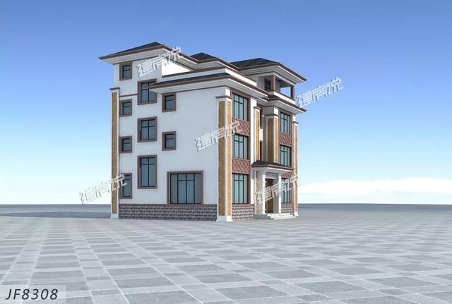 這三棟比較現代前衛的農村自建別墅設計圖，配套齊全，舒適生活從這里開始