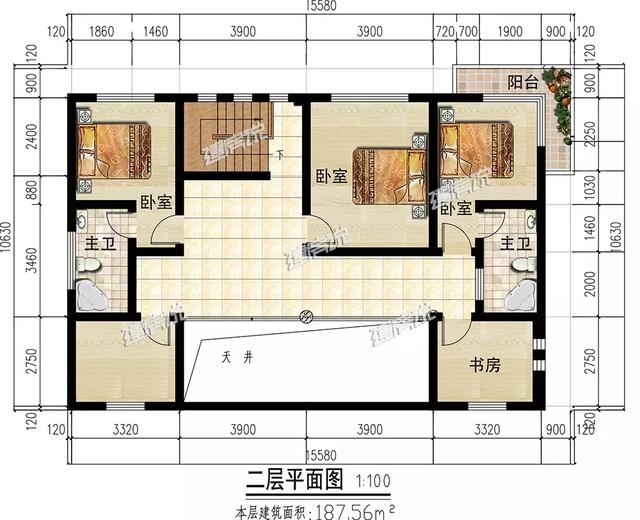 這三棟比較現代前衛的農村自建別墅設計圖，配套齊全，舒適生活從這里開始